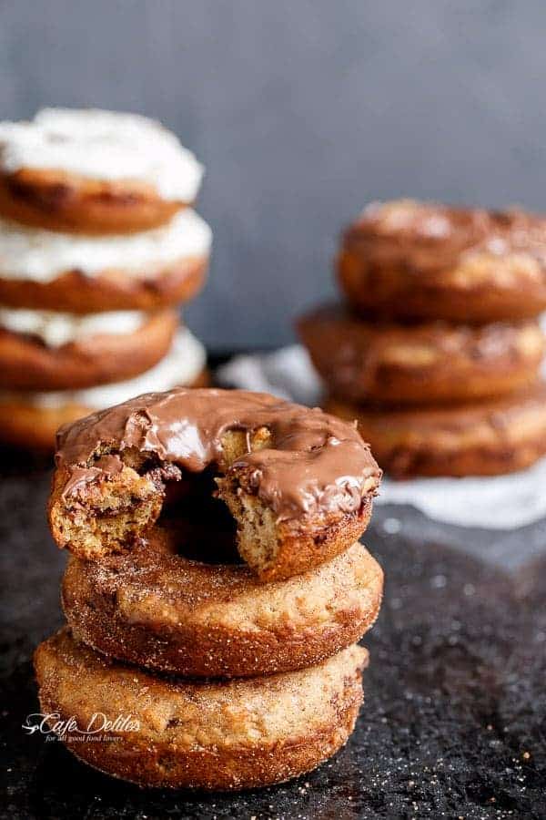 Baked Banana Bread Donuts: Your Guide to Nutella Stuffed Bliss